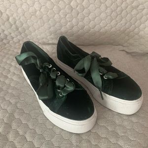Barely worn Superga platform shoes—fun party shoe